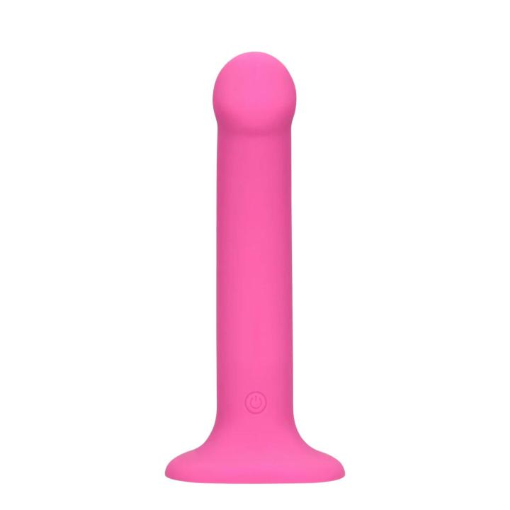 Średniej wielkości wibrujace dildo - 18,1cm
