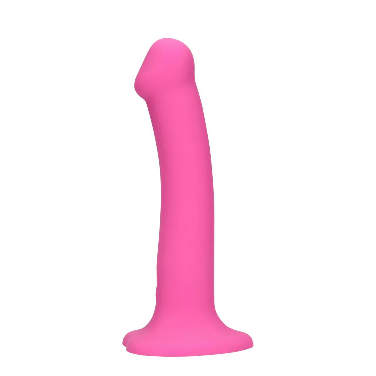 Średniej wielkości wibrujace dildo - 18,1cm