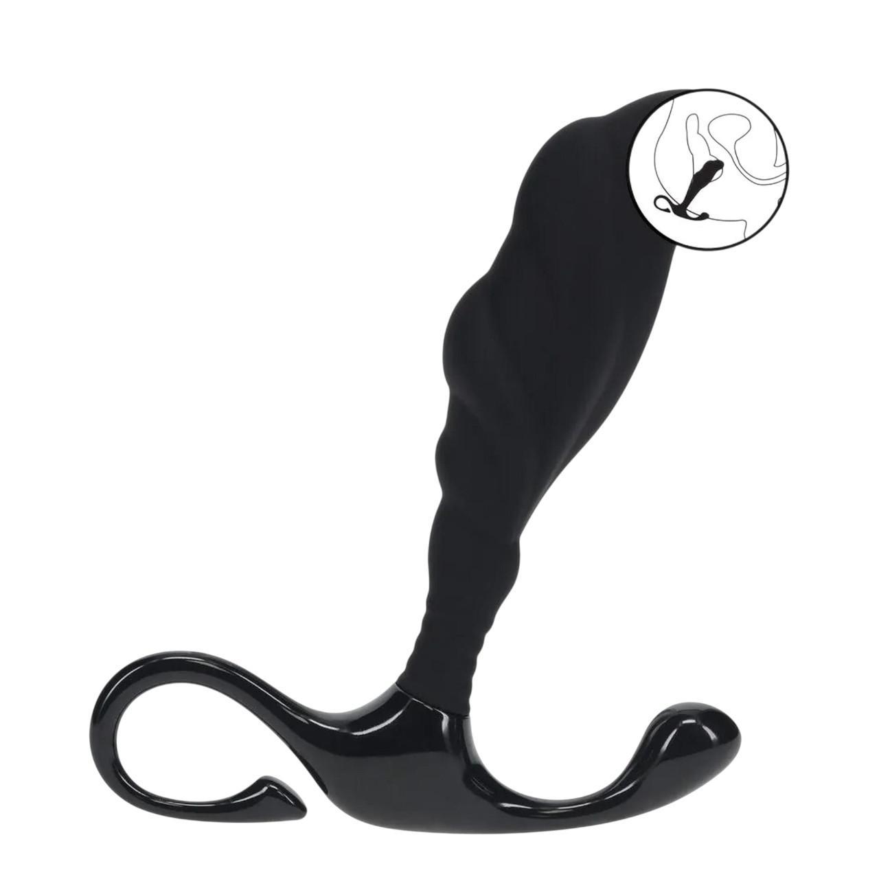 Silikonowy stymulator prostaty - 11,2cm