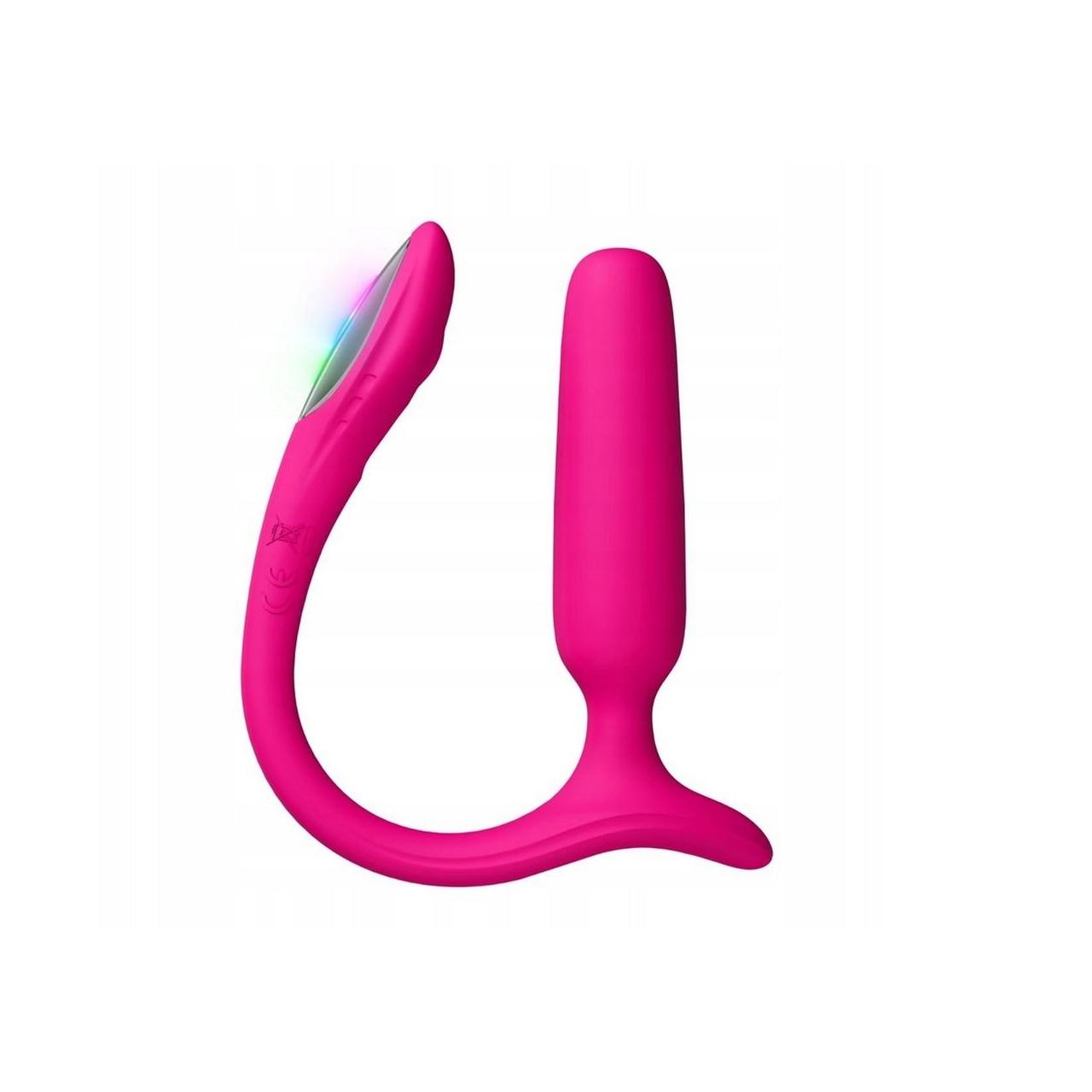 Lovense Lush Anal – dyskretny wibrujący korek analny z aplikacją i ogonkiem LED