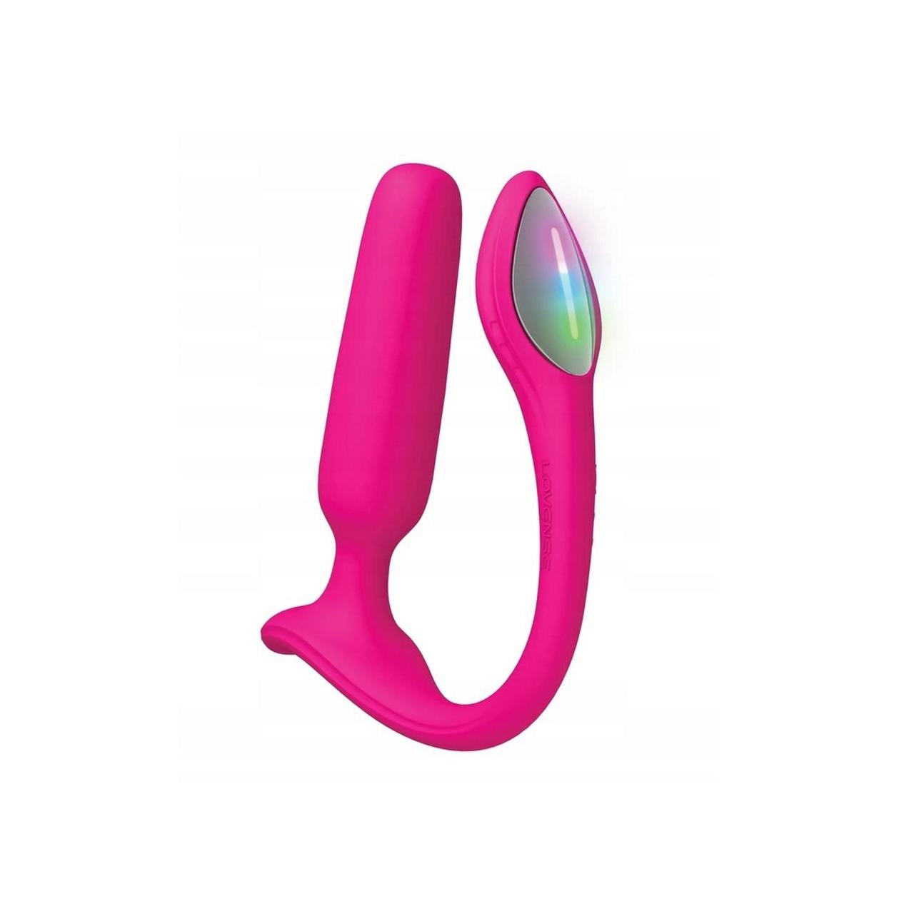 Lovense Lush Anal – dyskretny wibrujący korek analny z aplikacją i ogonkiem LED