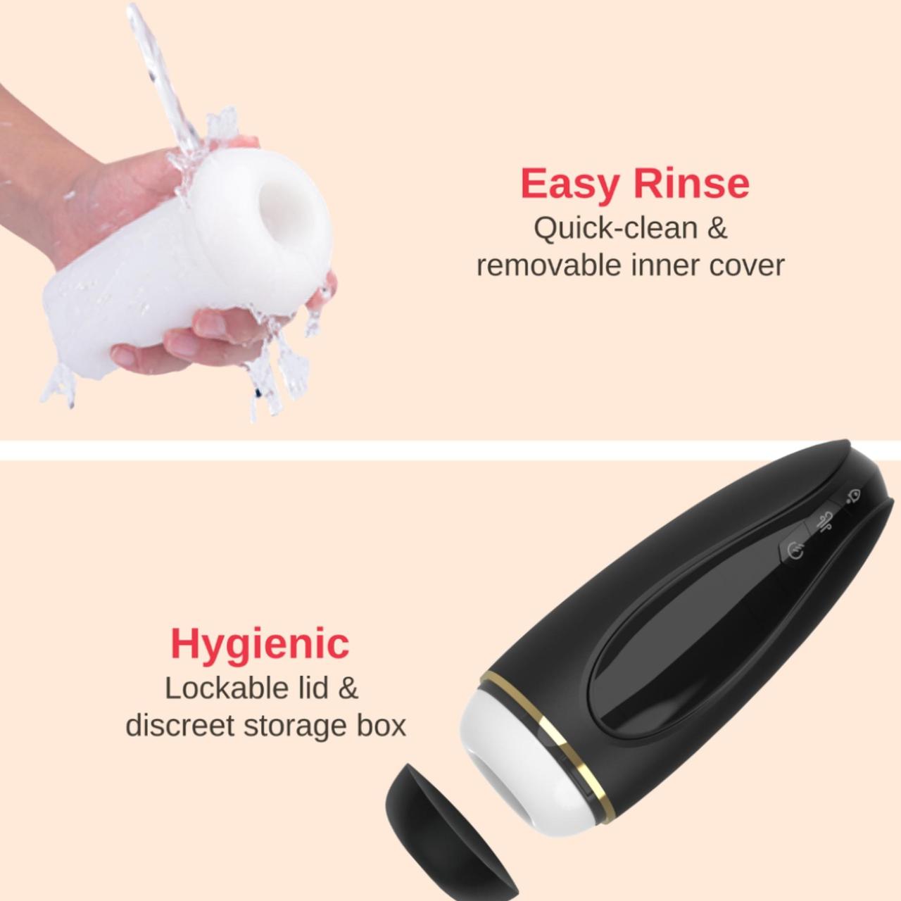 Luksusowy masturbator elektryczny nowej generacji - 29 trybów stymulacji