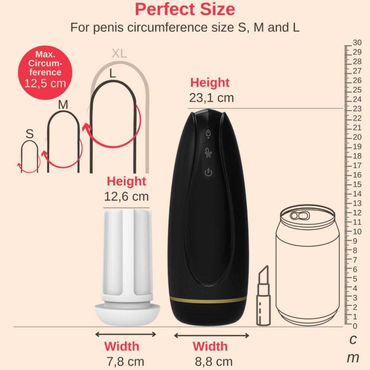 Luksusowy masturbator elektryczny nowej generacji - 29 trybów stymulacji