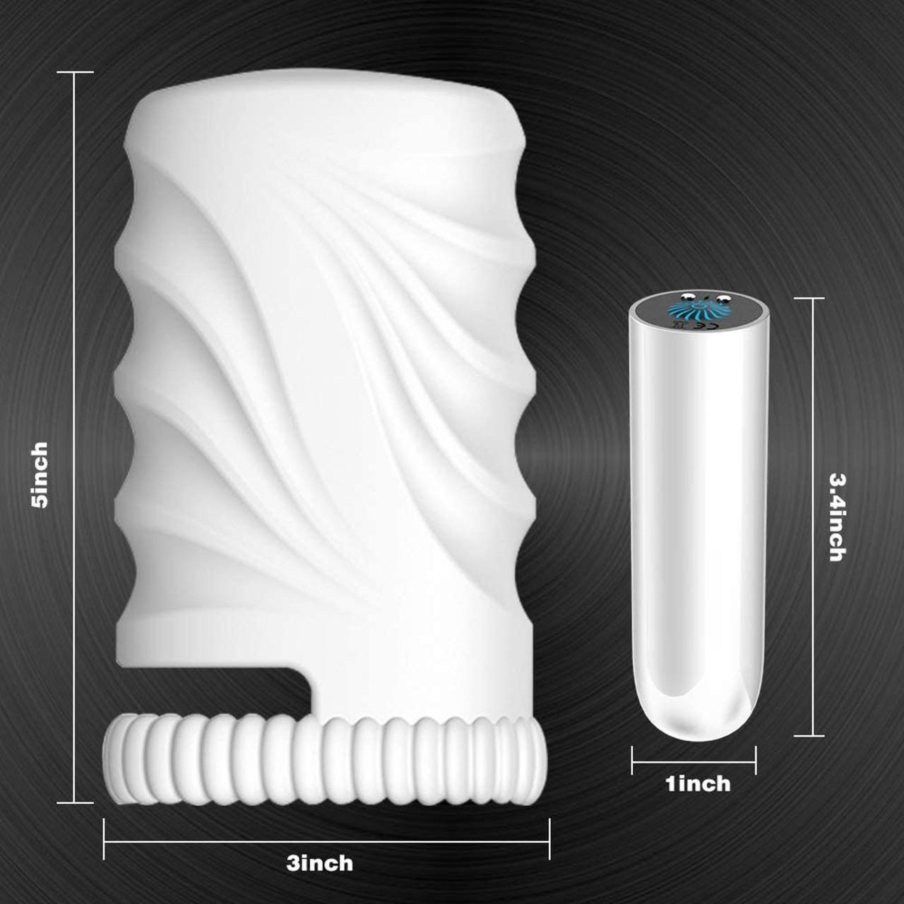 Ergonomiczny masturbator dla mężczyzn- 10 trybów wibracji