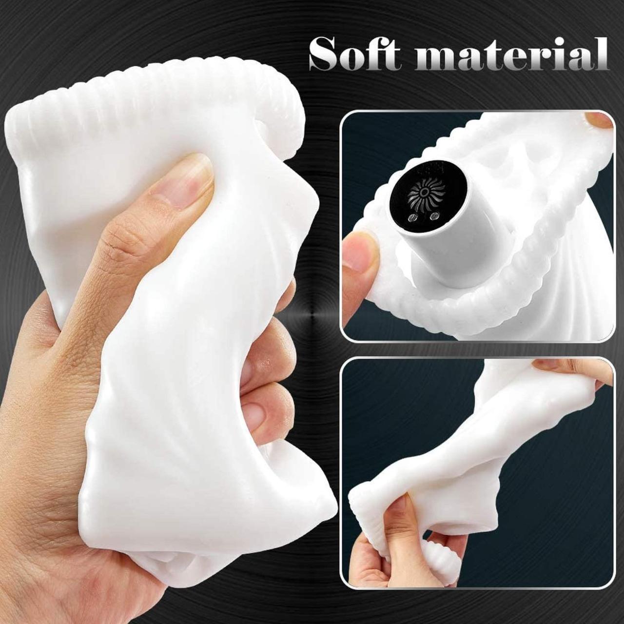 Ergonomiczny masturbator dla mężczyzn- 10 trybów wibracji