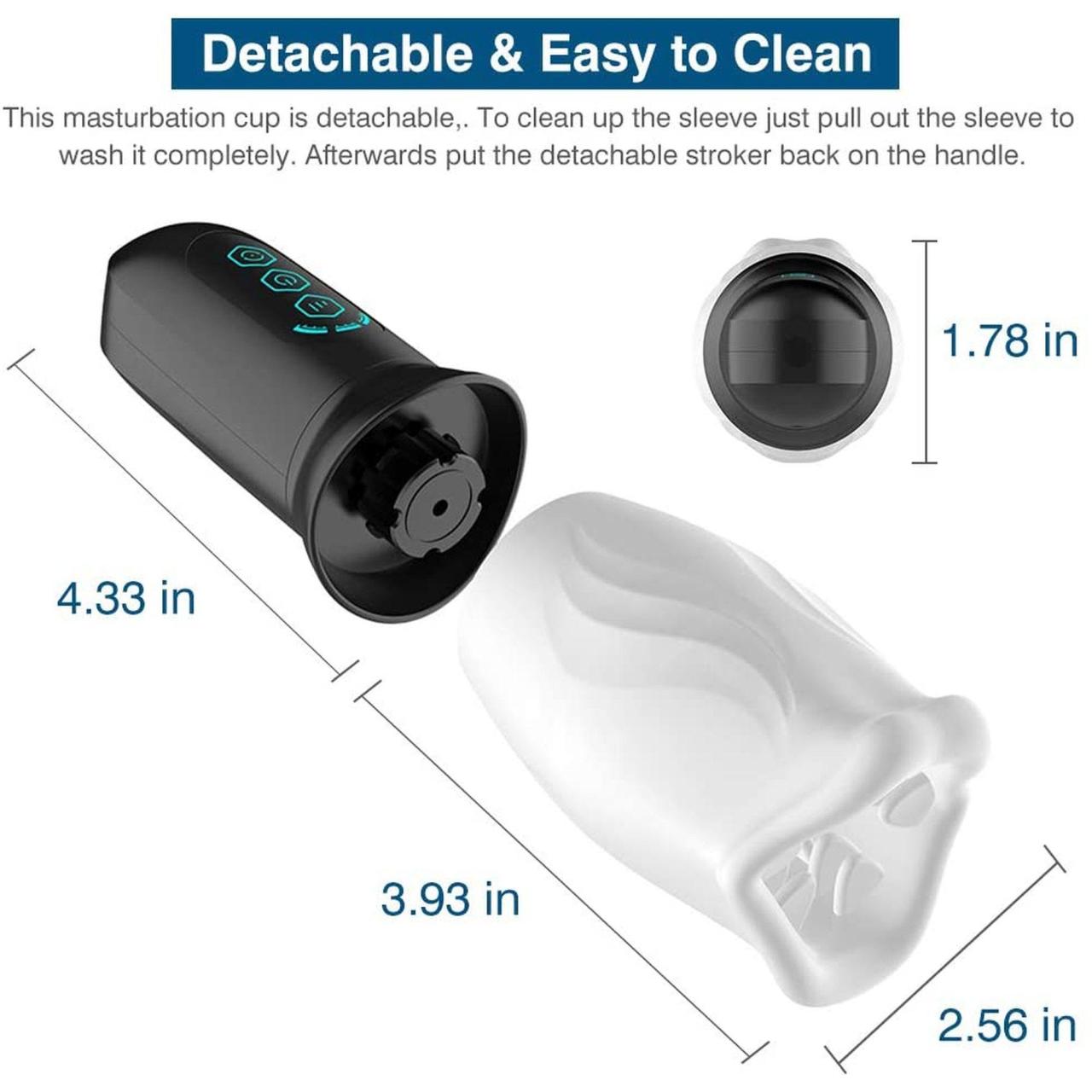 Automatyczny masturnator dla mężczyzn – 4 tryby obrotu i 3 prędkości