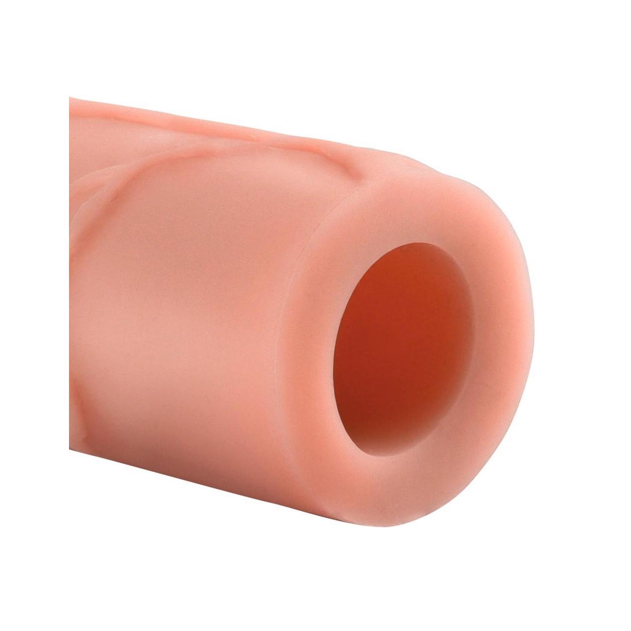 Elastyczna nakładka na penisa- wydłuża o 5,1 cm i pogrubia o 66%