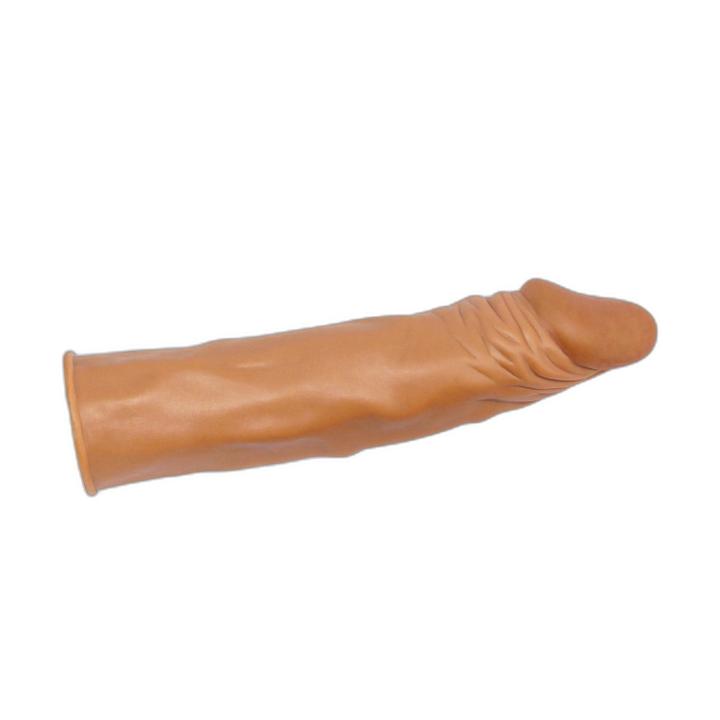 Realistyczna przedłużka na penisa 5 cm – regulowana, efekt ciepła