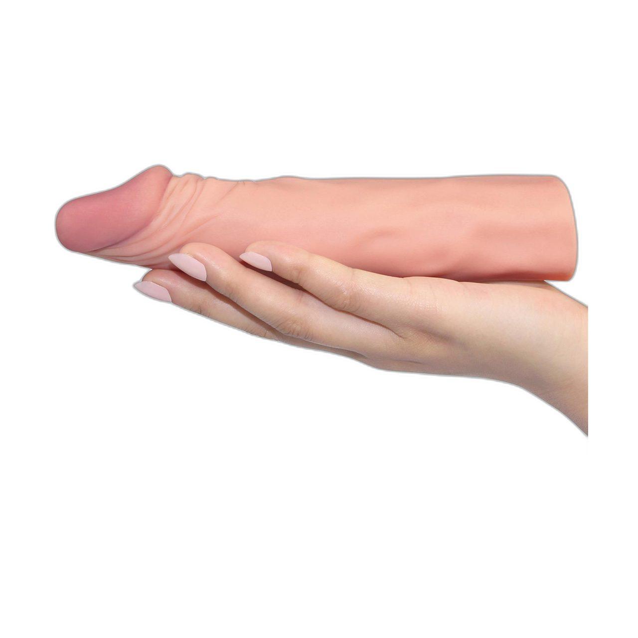Realistyczna przedłużka na penisa +5 cm i +30% obwodu | Loris.pl
