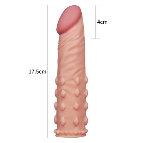 Realistyczna nakładka przedłużająca na penisa 2,5 cm