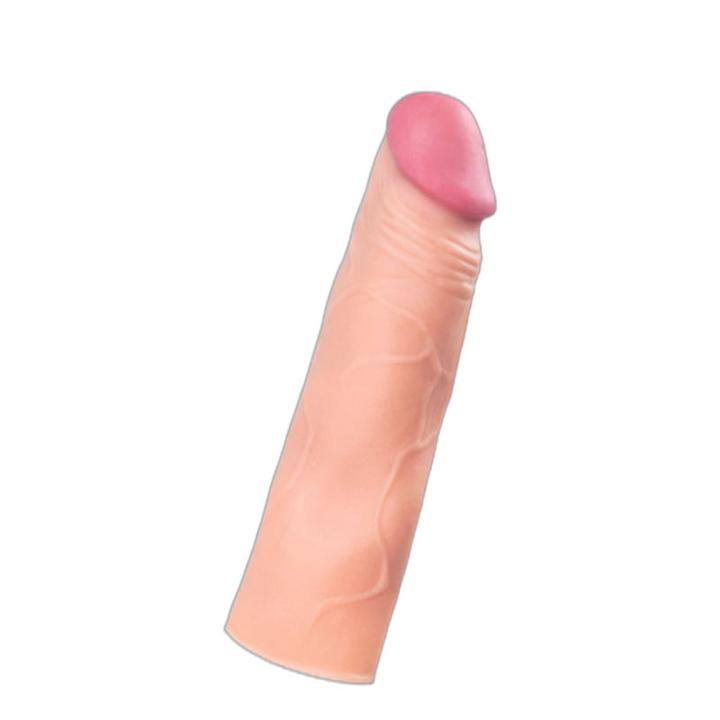 Cielista nakładka na penisa Softskin – realistyczna faktura | Loris.pl