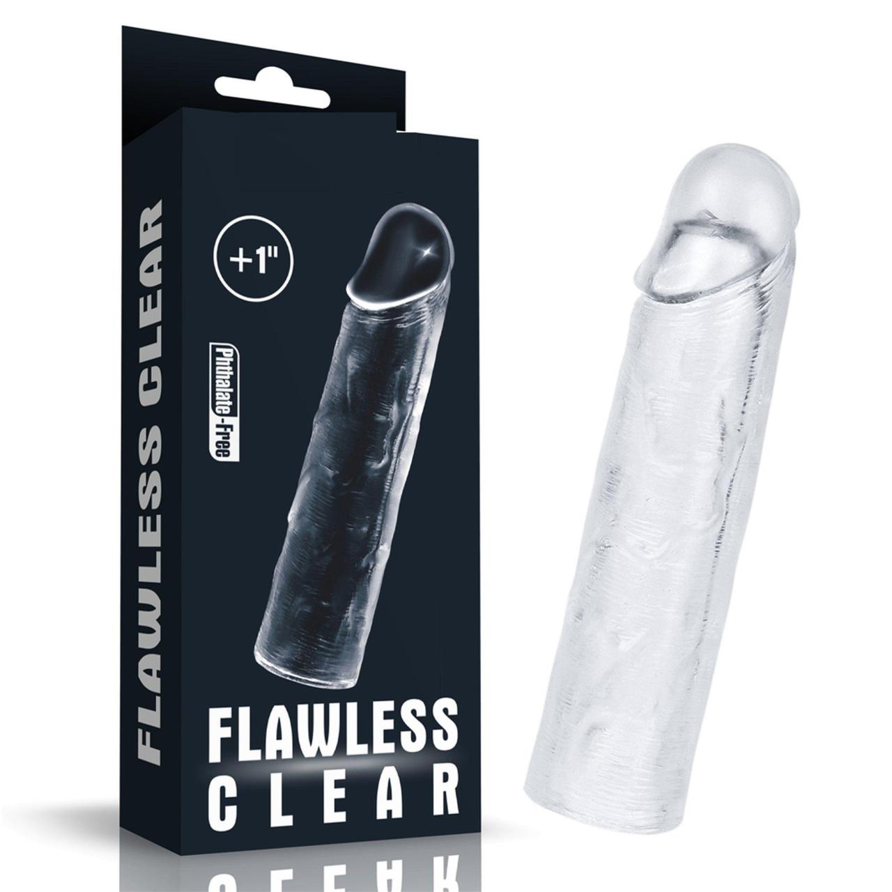 Przezroczysta nakładka na penisa – +2,5 cm długości i więcej doznań | Loris.pl
