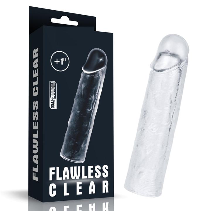 Przezroczysta nakładka na penisa – +2,5 cm długości i więcej doznań | Loris.pl