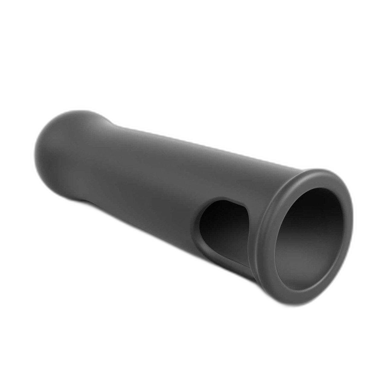 Silikonowa przedłużka na penisa 17 cm +3,8 cm | Miękka i elastyczna