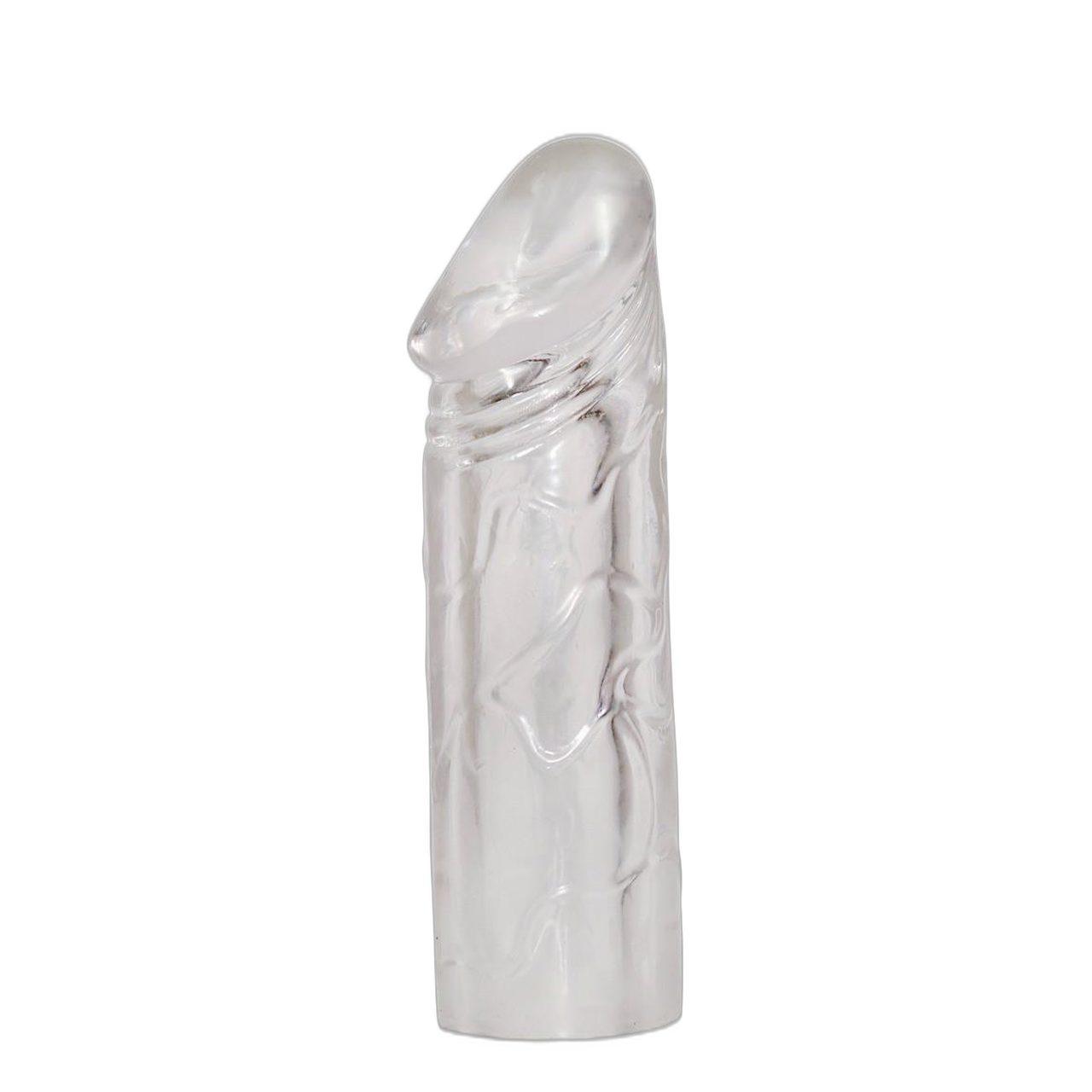 Przezroczysta nakładka na penisa +5 cm | Przedłużka i pogrubienie | Loris.pl