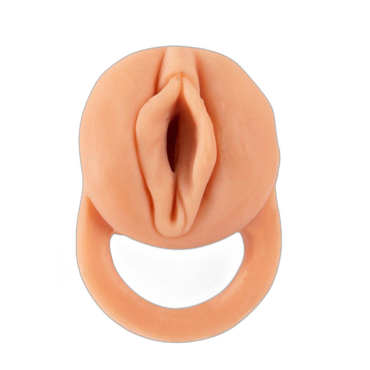 Nakładka przedłużająca 2w1 z masturbatorem 18,5 cm – realistyczne doznania