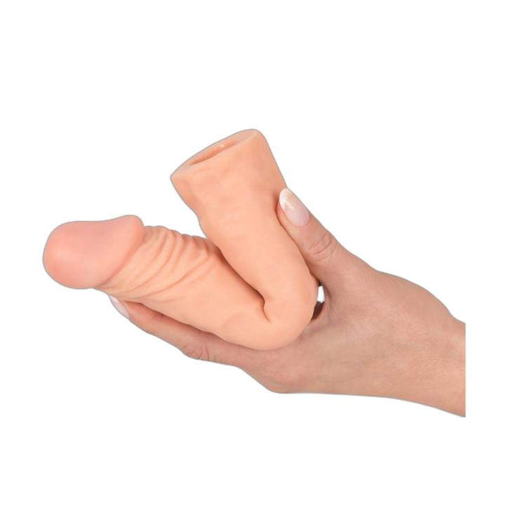 Nakładka przedłużająco-pogrubiająca 19,5 cm z żyłkowaniem
