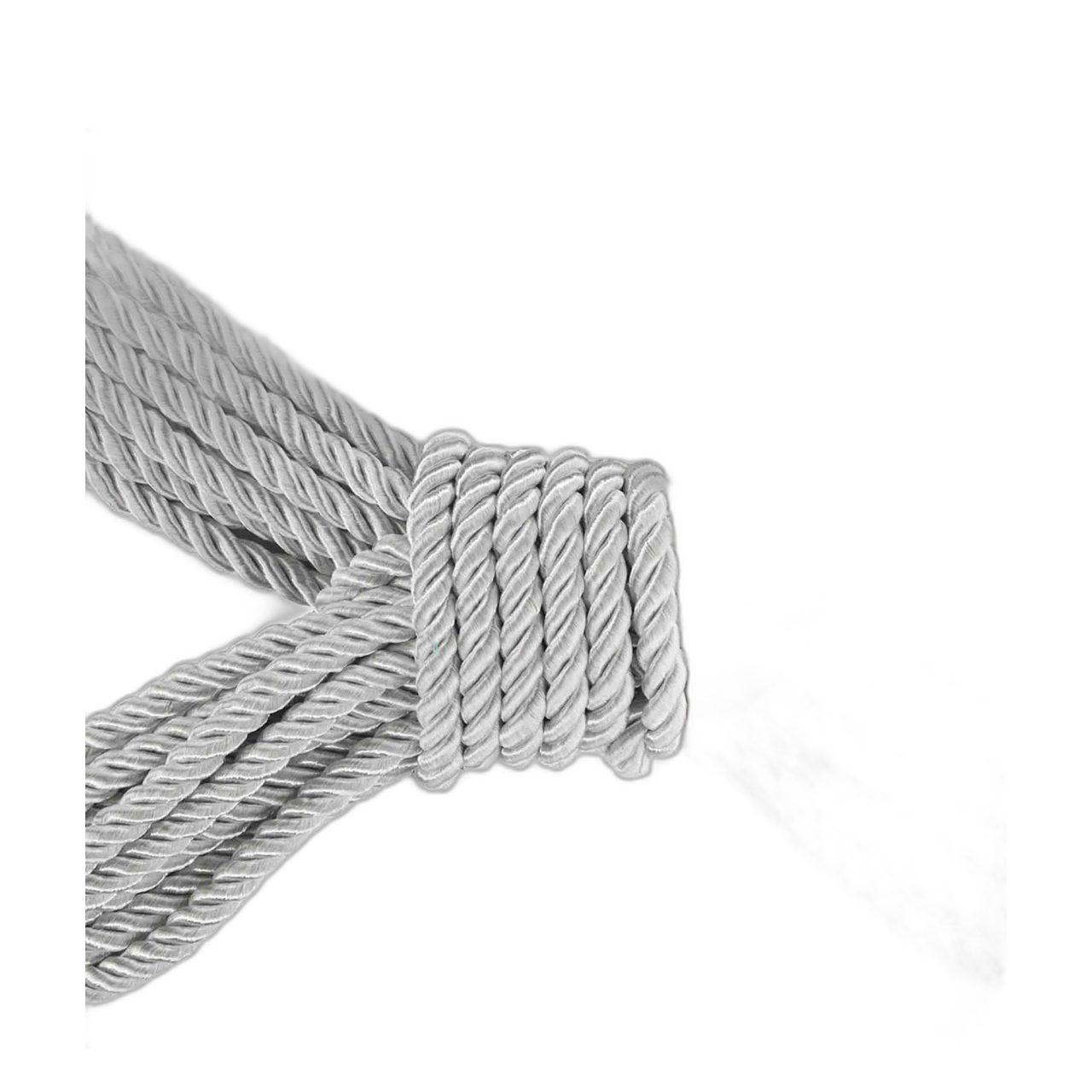 Srebrna lina do bondage 10 m w stylu shibari | BDSM | Loris.pl