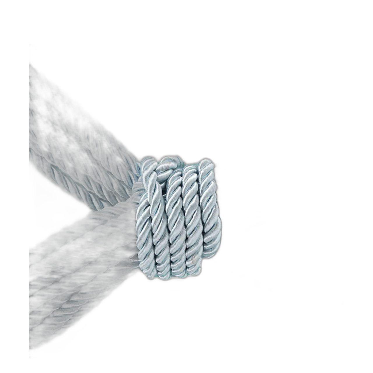 Lina do bondage 10 m shibari | gładka poliester | pudrowy błękit