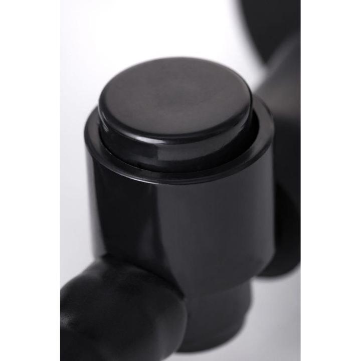 Pompka do penisa 22,8 cm z wibracją – transparentny cylinder PVC