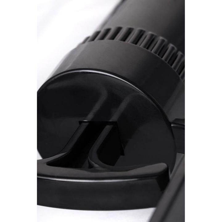 Pompka do penisa 22,8 cm z wibracją – transparentny cylinder PVC