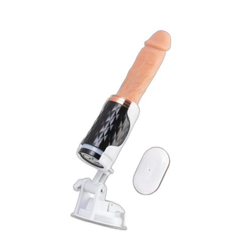 Elektryczna maszyna miłości 29 cm czarna ABS
