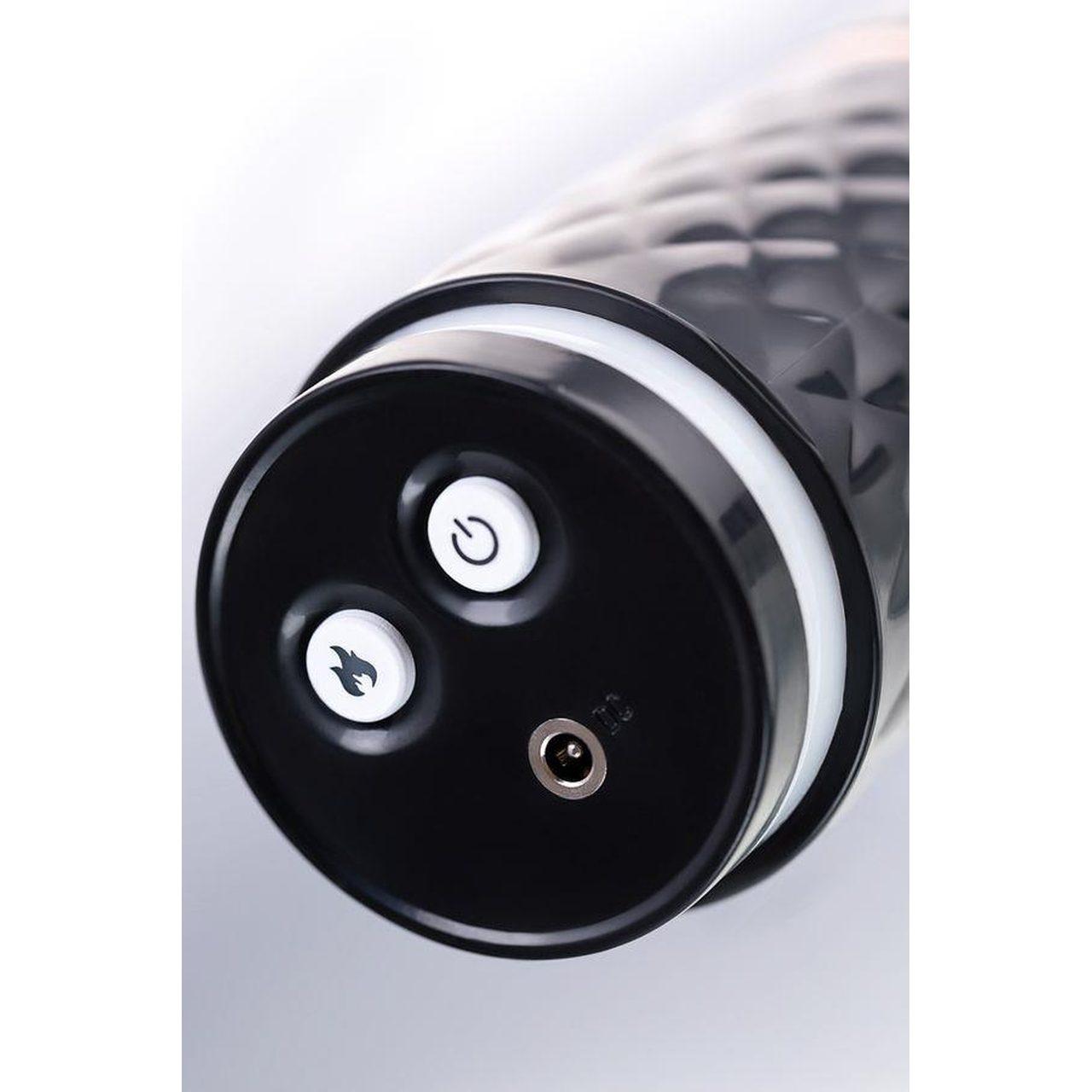 Elektryczna maszyna miłości 29 cm czarna ABS | Loris.pl