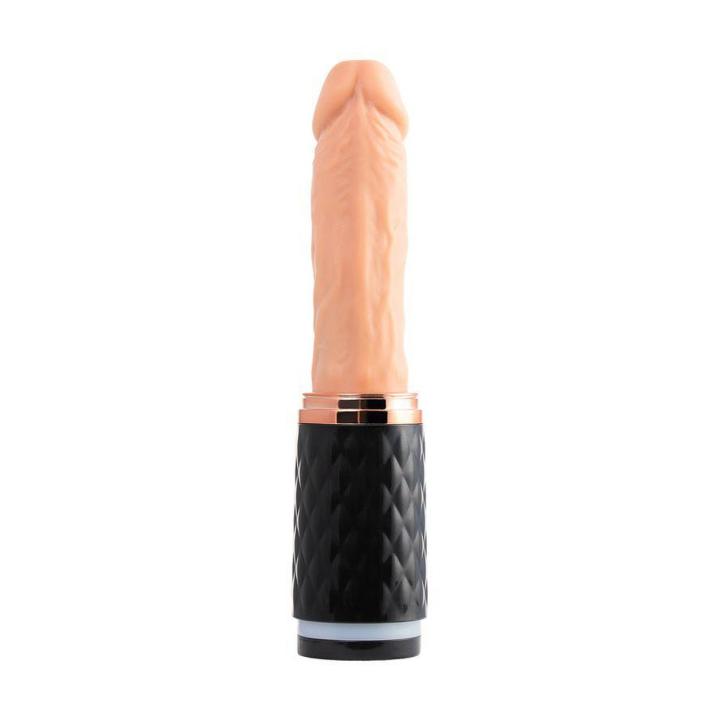 Elektryczna maszyna miłości 29 cm czarna ABS