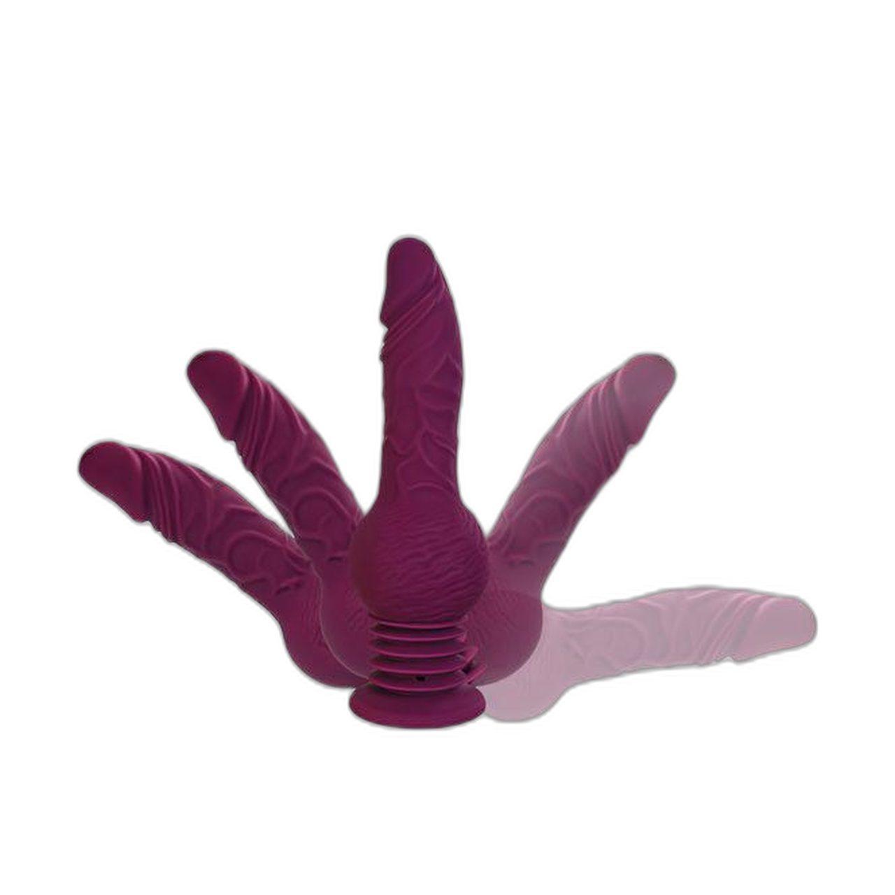 Mini maszyna miłości z pilotem 23,5 cm | silikon i ABS | Loris.pl