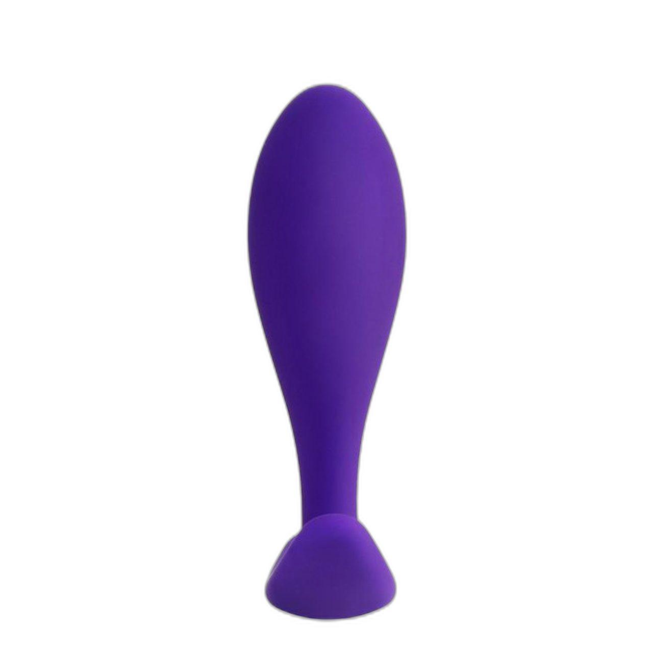 Mały korek analny 7,2 cm fioletowy wodoodporny dla początkujących | Loris.pl