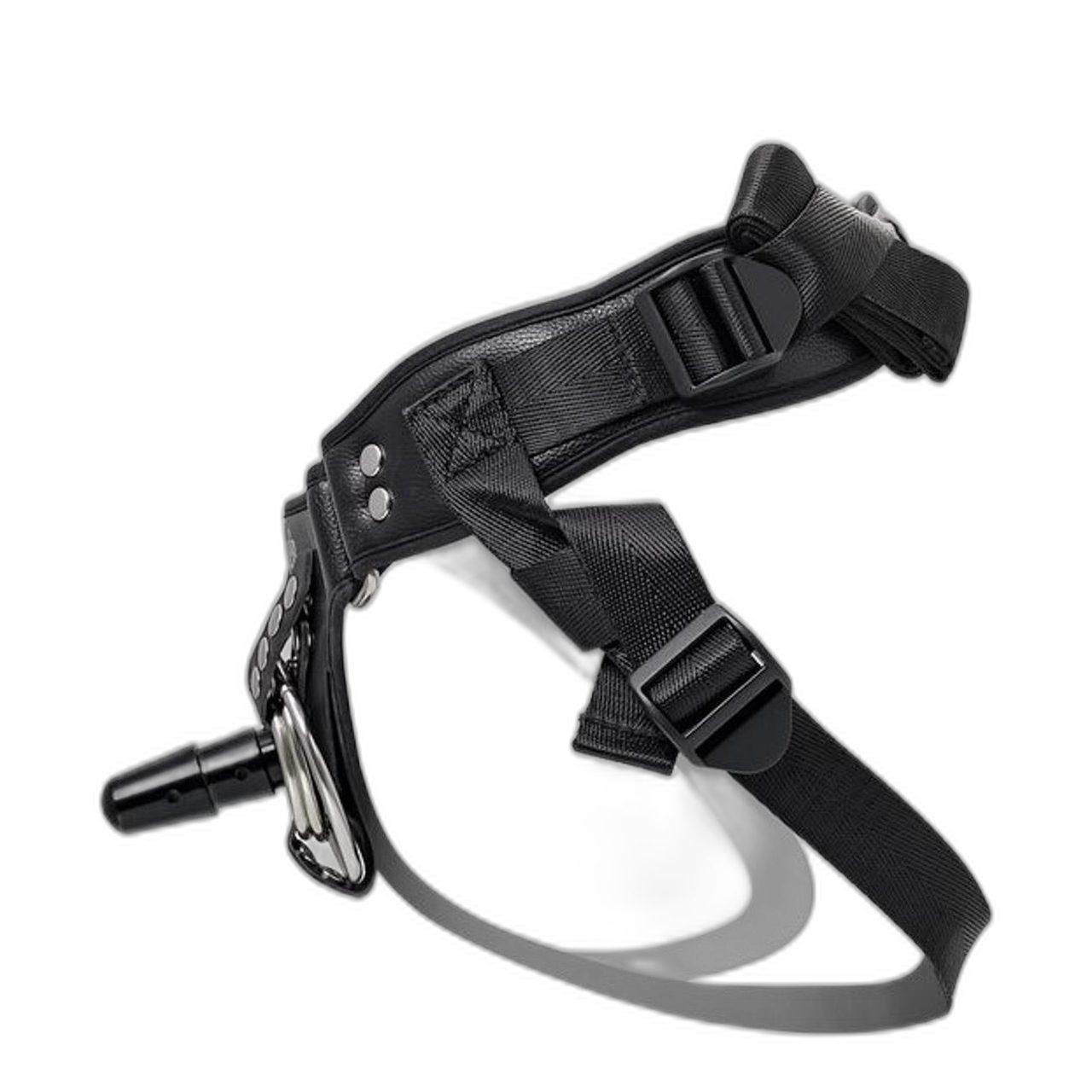 Uprząż strap-on dla kobiet S-XXL – podwójne mocowanie Vac-u-lock i pierścień O