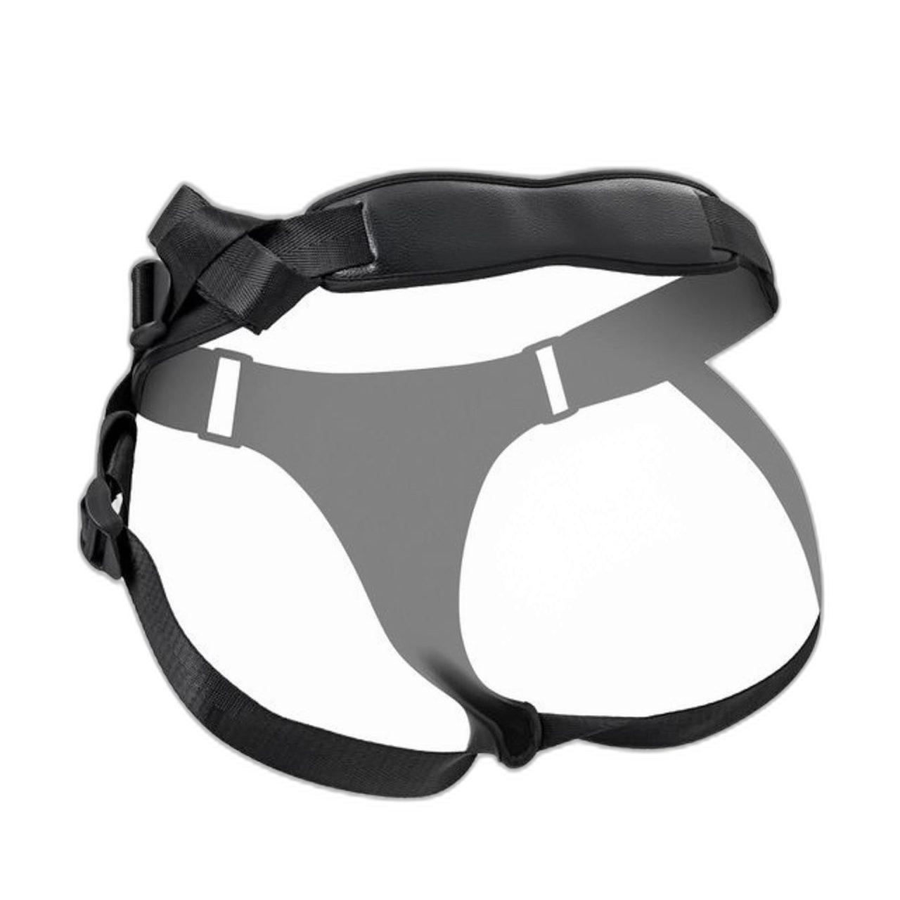 Uprząż strap-on dla kobiet S-XXL – podwójne mocowanie Vac-u-lock i pierścień O