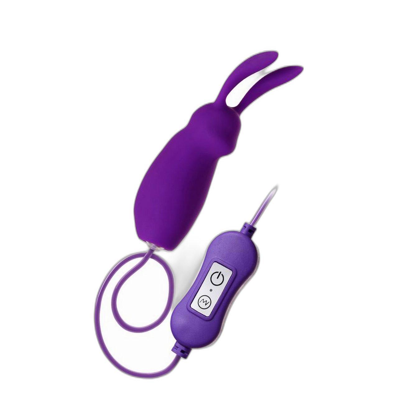 Wibrujące jajko z pilotem przewodowym i 20 trybami | Silikon medyczny