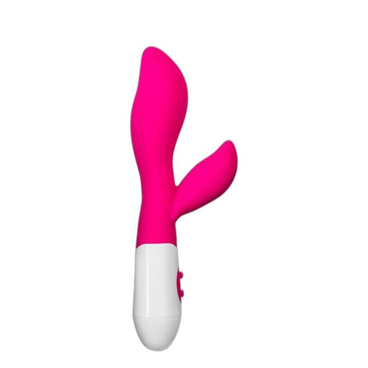 Wibrator króliczek z masażerem łechtaczki 20 cm | 10 trybów