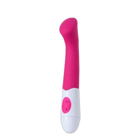 Różowy wibrator silikonowy 19 cm - 10 trybów