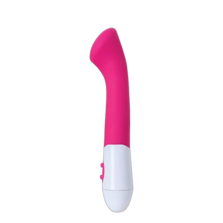 Różowy wibrator silikonowy 19 cm - 10 trybów