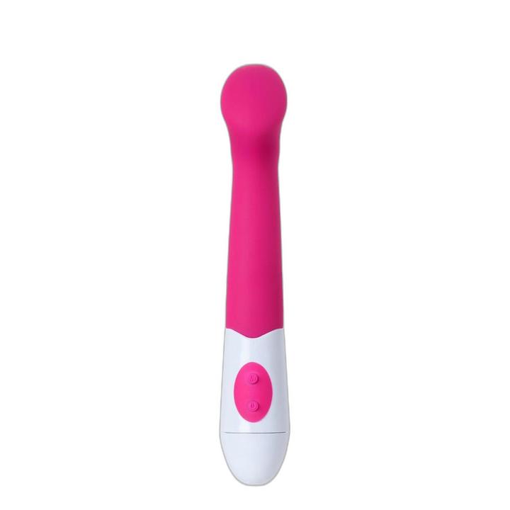 Różowy wibrator silikonowy 19 cm - 10 trybów