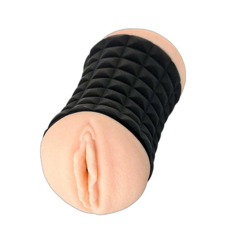 Dwustronny masturbator 14,5 cm – realistyczny, 2 wejścia