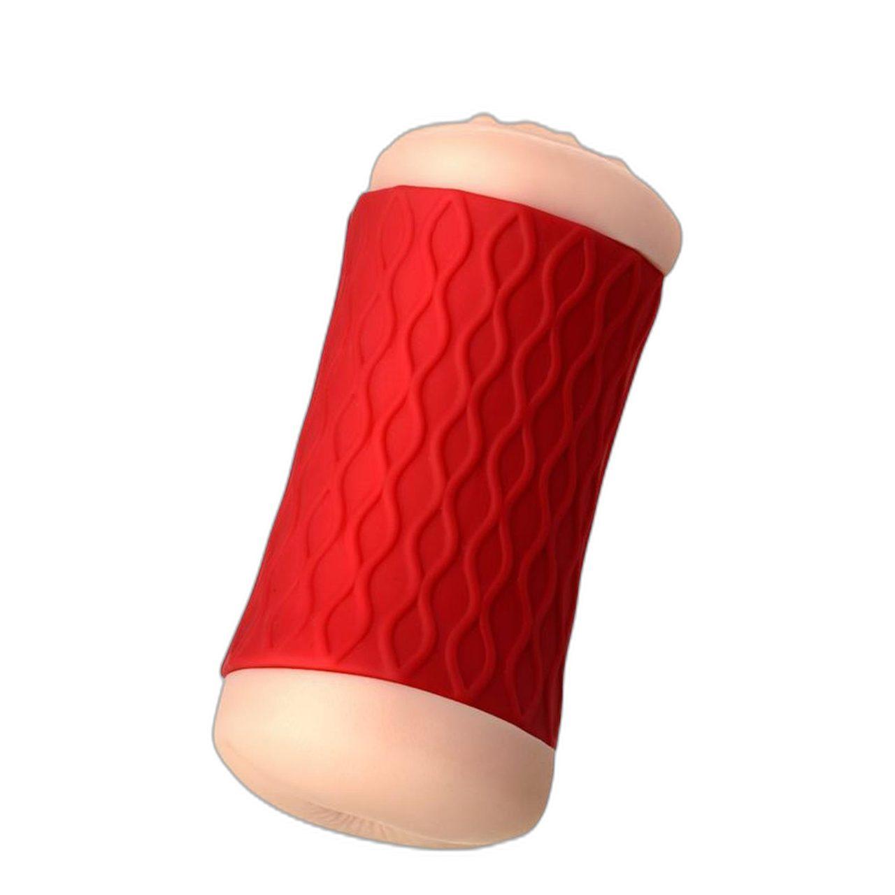 Dwustronny masturbator 14,5 cm – realistyczna pochwa i pośladek | Loris.pl