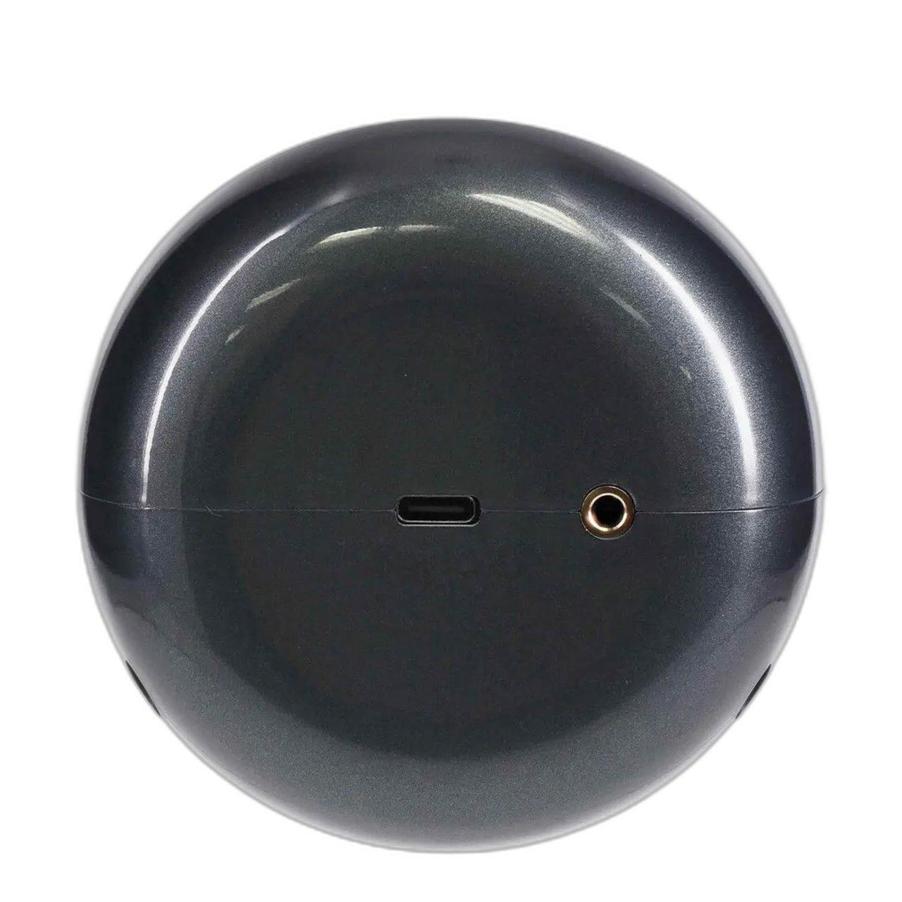 Masturbator z podciśnieniem i rotacją gun metal | Loris.pl