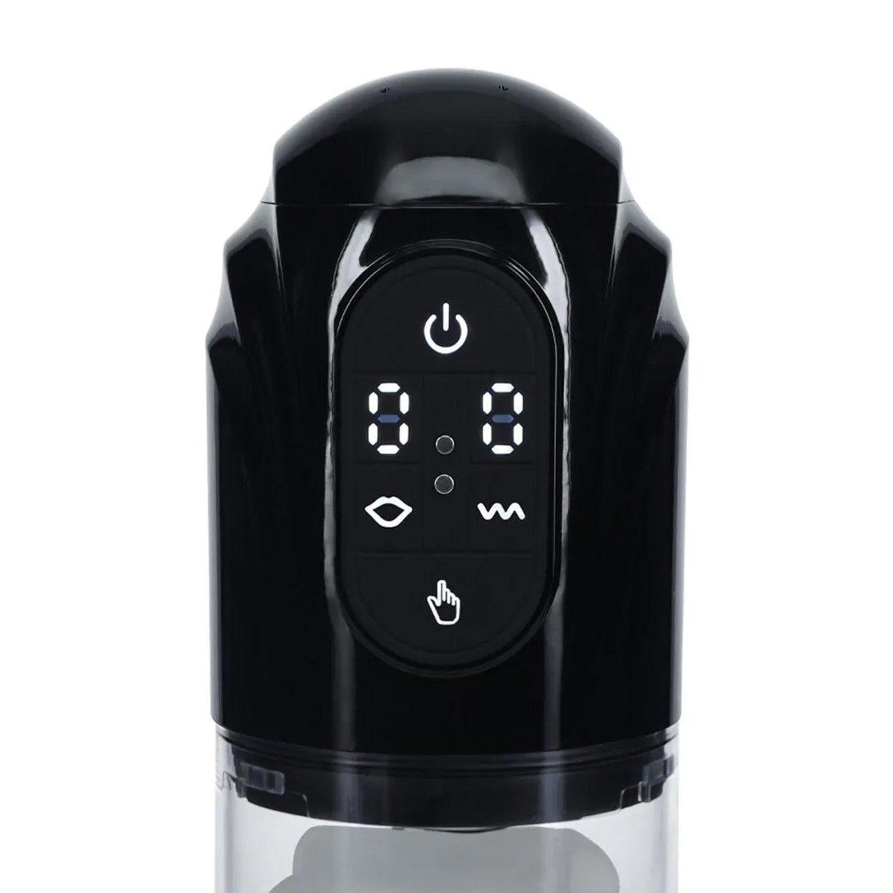 Automatyczna wodoodporna pompka dla mężczyzn czarna | Loris.pl