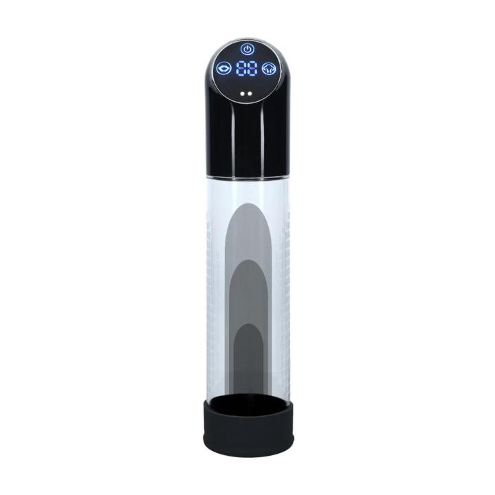 Automatyczna wodoodporna pompka próżniowa dla mężczyzn czarna | Loris.pl