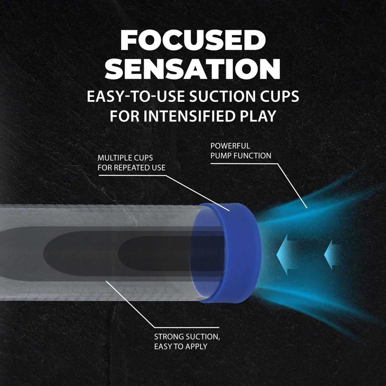 Elektryczna pompka do penisa z silikonową tuleją | Mocne podciśnienie