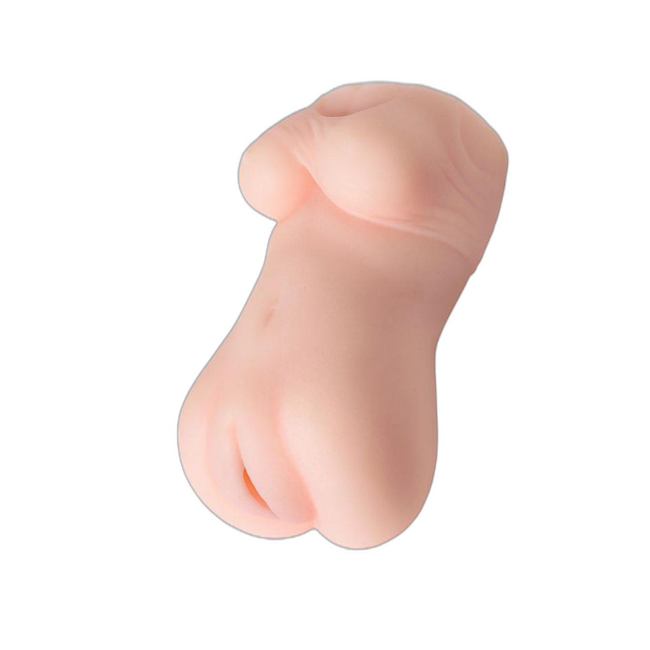 Realistyczny masturbator SoftSkin z teksturowanym wnętrzem | Loris.pl