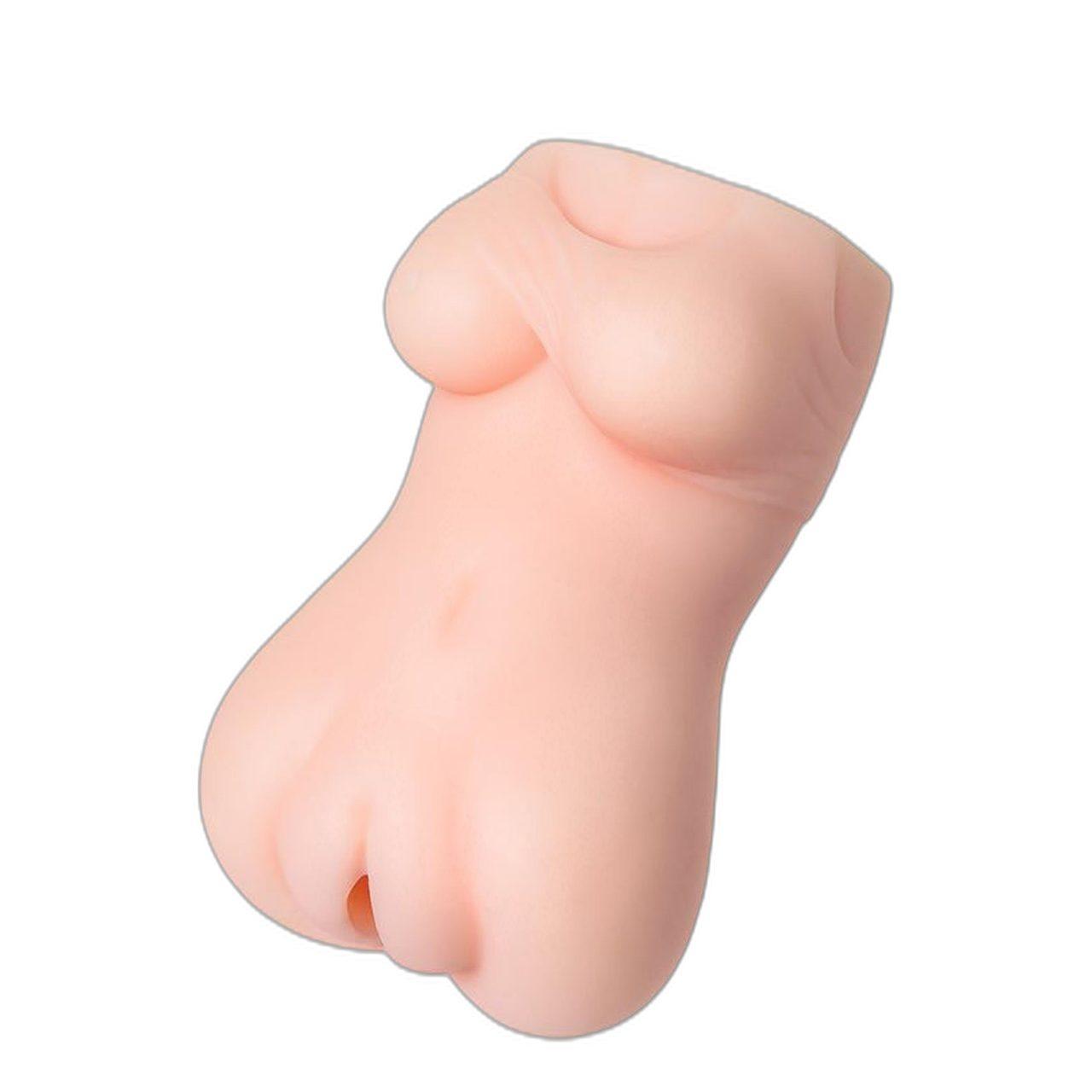 Realistyczny masturbator SoftSkin z teksturowanym wnętrzem | Loris.pl