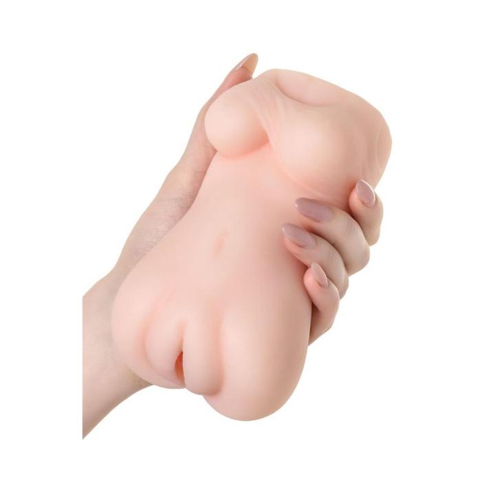 Realistyczny masturbator SoftSkin z teksturowanym wnętrzem | Loris.pl