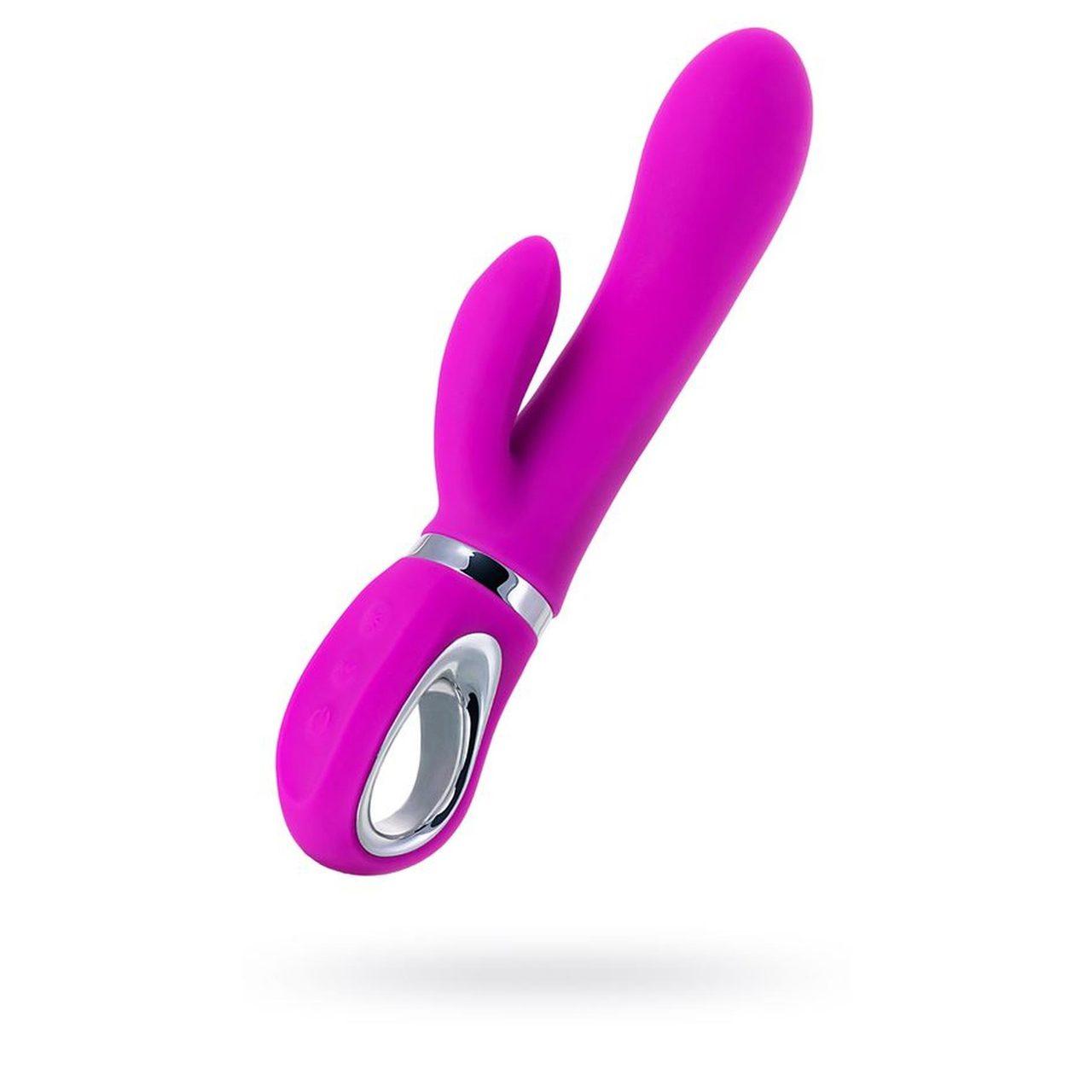 Wibrator króliczek 19,6 cm z trybem wow i stymulatorem łechtaczki | Loris.pl