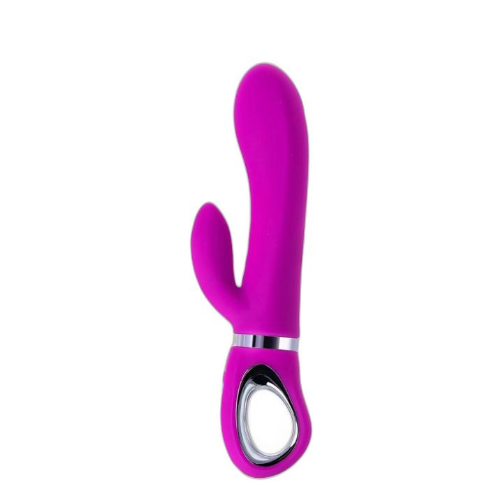 Wibrator króliczek 19,6 cm z trybem wow i stymulatorem łechtaczki | Loris.pl