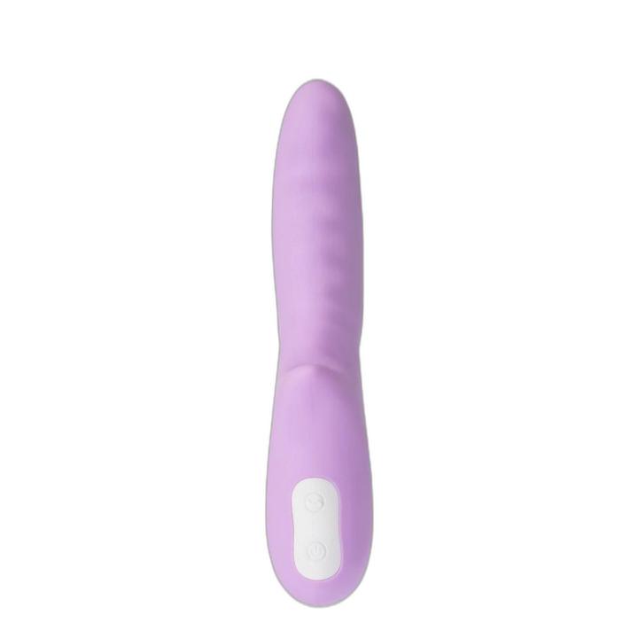 Wibrator obrotowy 20,7 cm rotacja 360° + wibracje | Silikon USB