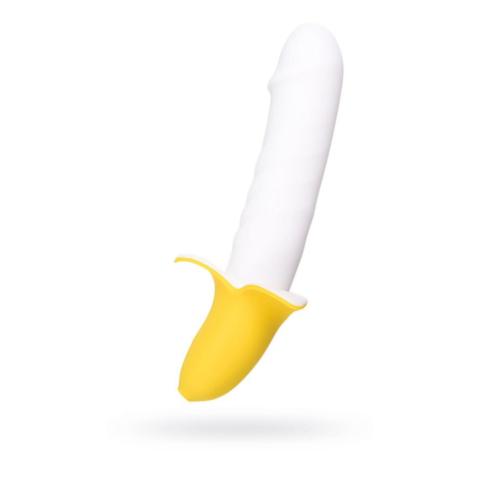 Silikonowy wibrator do punktu g 19 cm - miękka główka